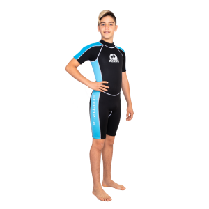 Hidrotērps Scorpena Miami-2 Shorty tirkīzs, jauniešu