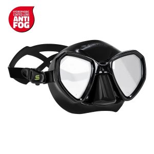 Maska Salvimar Morpheus Anti Fog, melna