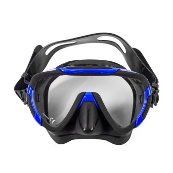 Maska Scorpena Miami, melns - zils