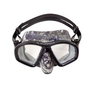 Maska Scorpena M2 melnā kamuflāžas krāsā