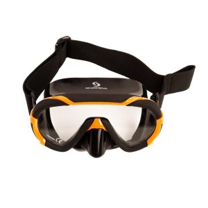 Maska Scorpena Miami Junior, oranža