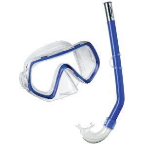 3-6 years - Snorkelēšanas komplekts Salvimar Marty/ Teddy, zils