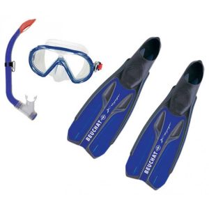 Beuchat Komplets X-Voyager 46-47 (pleznas, maska, trubiņa)